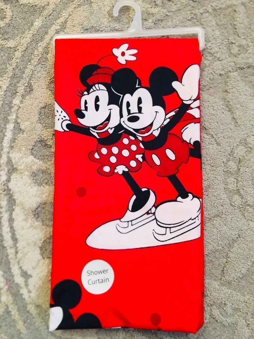 Disney❤️Christmas 14 Pieces Curtain & Bath Rug Set